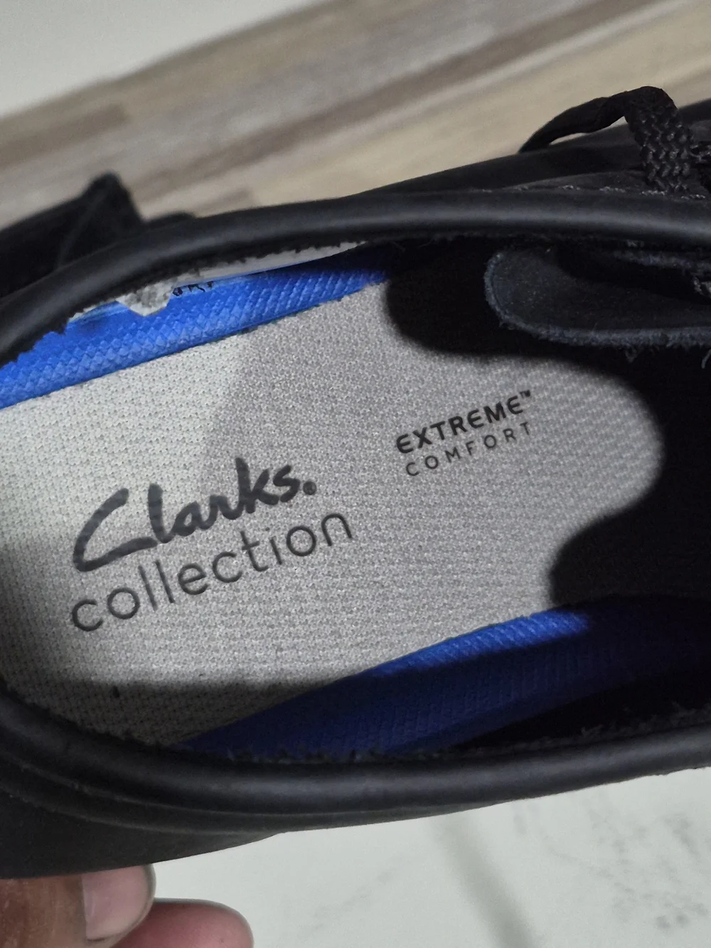 Men's Black Lace-Up Casual Clarks Wallabee Boots
